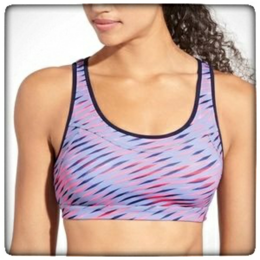 Athleta Electra Triple Dare Sports Bra-XXS